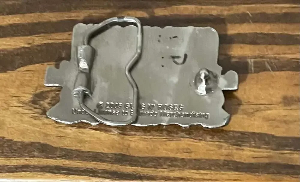 Guns N' Roses Logo Metal Belt Buckle 2005